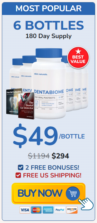 DentaBiome 6 Bottles