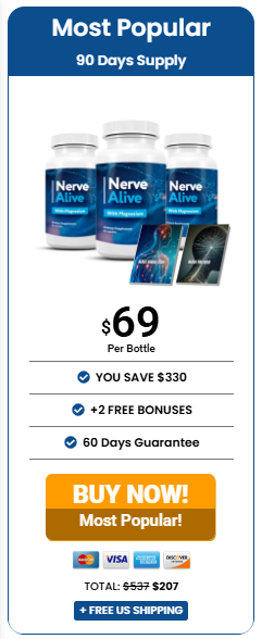 Nerve Alive 3 Bottles